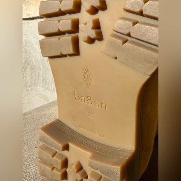 BA&SH CODA Suede Leather Chelsea Boots in Sand, sz 38 - Picture 8 of 9